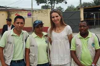 SAR la Infanta Doña Elena visita el proyecto de Humana y la Fundación Mapfre en Ecuador-img2