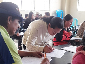 First progress in the female empowerment project in Ecuador with the AECID-img1