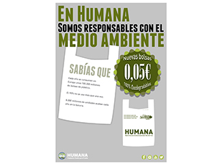 Humana introduce la bolsa reutilizable en sus tiendas-img2