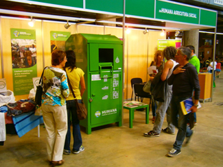 Humana shows at EcoSI fair  its program of social farming-img1