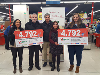 Humana and Vegalsa-Eroski donate € 21,382 to five social organizations from Galicia and Asturias-img1