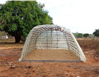 300 small farmers in Cabo Delgado incorporate solar tunnel dryers of food-img1