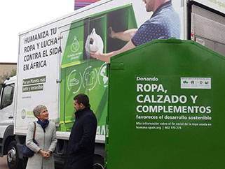 Humana is awarded the Alcorcón textile collection service-img1
