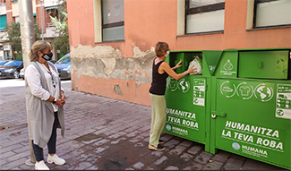 Humana inicia el servicio de recogida selectiva en Gavà (Barcelona) -img2