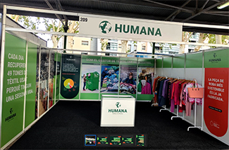 Humana se presenta en Municipalia como el gestor de textil que necesitas-img2