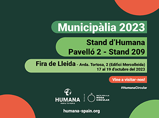 Humana se presenta en Municipalia como el gestor de textil que necesitas-img1