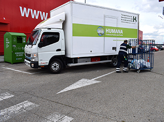 Humana recovers 38 million garments in Spain from January to June-img1