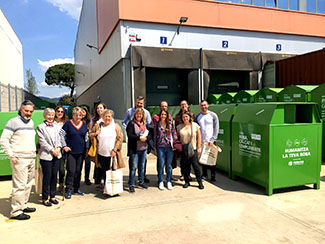 Barcelona Metropolitan Area visits the Humana sorting center in Ametlla del Vallès-img1