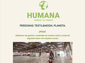 Humana News, nuestra newsletter sobre gestión sostenible del residuo textil-img1