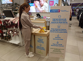 La campaña de Pepco y Humana recupera 7.500 prendas para darles una segunda vida-img1