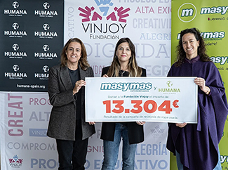 Humana's social commitment in Asturias, in partnership with masymas Supermarkets and Vinjoy Foundation-img1