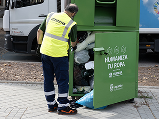 Humana participa en un proyecto europeo de depósito y devolución de textiles usados-img2