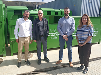 El director de la Agencia de Residuos de Cataluña visita la planta de Humana-img2