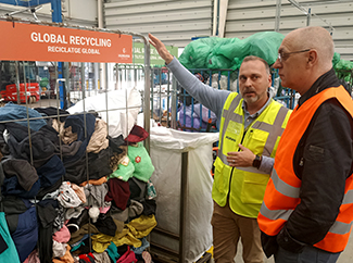 El director de la Agencia de Residuos de Cataluña visita la planta de Humana-img3